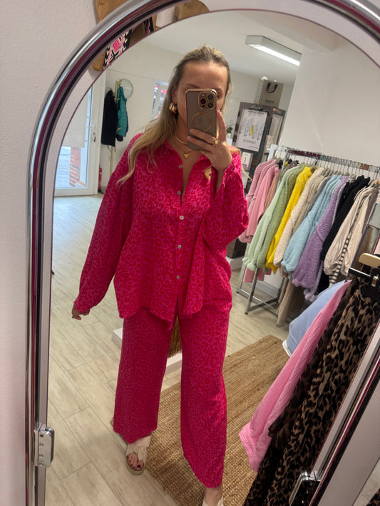 Leo Zweiteiler Pink